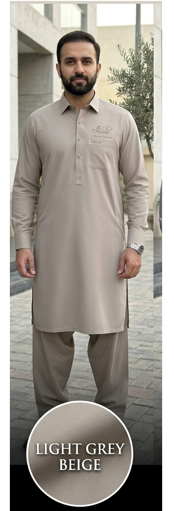 Zain Jee Sumatra Premium Unstitched Cotton Fabric Men’s Suit